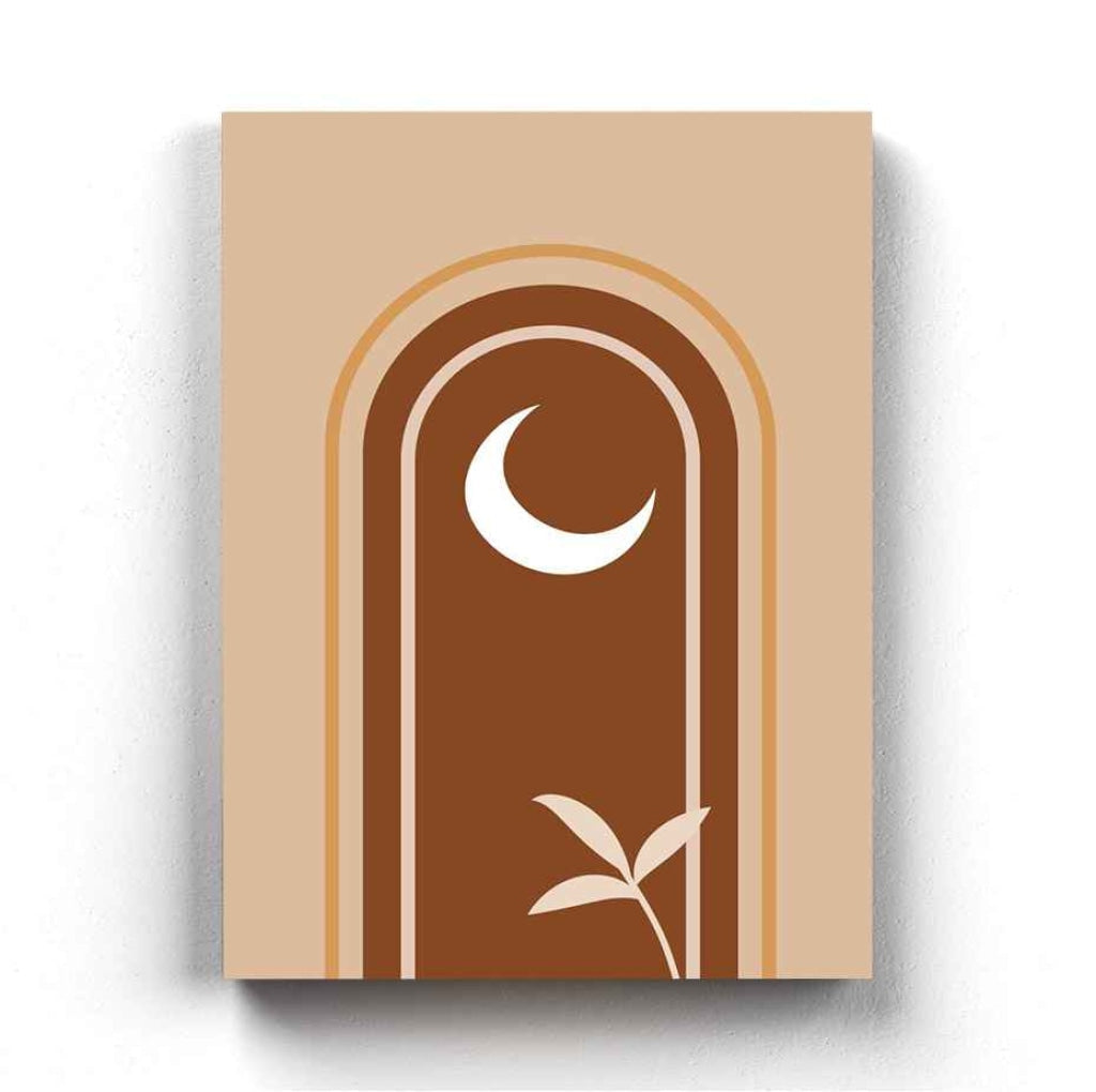 Minimalist Shape - Abstract Art Frame For Wall Decor- Funkydecors Xs / Canvas Posters Prints &