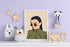 Minimalist Women Portrait Art Frame For Wall Decor- Funkydecors Xs / White Posters Prints & Visual