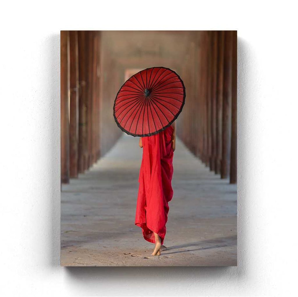 Monk - Spiritual Art Frame For Wall Decor- Funkydecors Xs / Canvas Posters Prints &amp; Visual Artwork