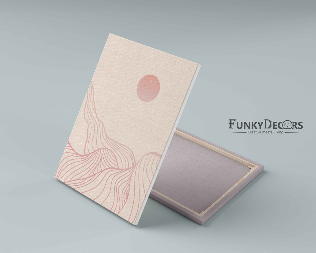 Moon Series - Minimal Art Frame For Wall Decor- Funkydecors Posters Prints &amp; Visual Artwork