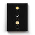 Moon Series - Minimal Art Frame For Wall Decor- Funkydecors Xs / Canvas Posters Prints & Visual