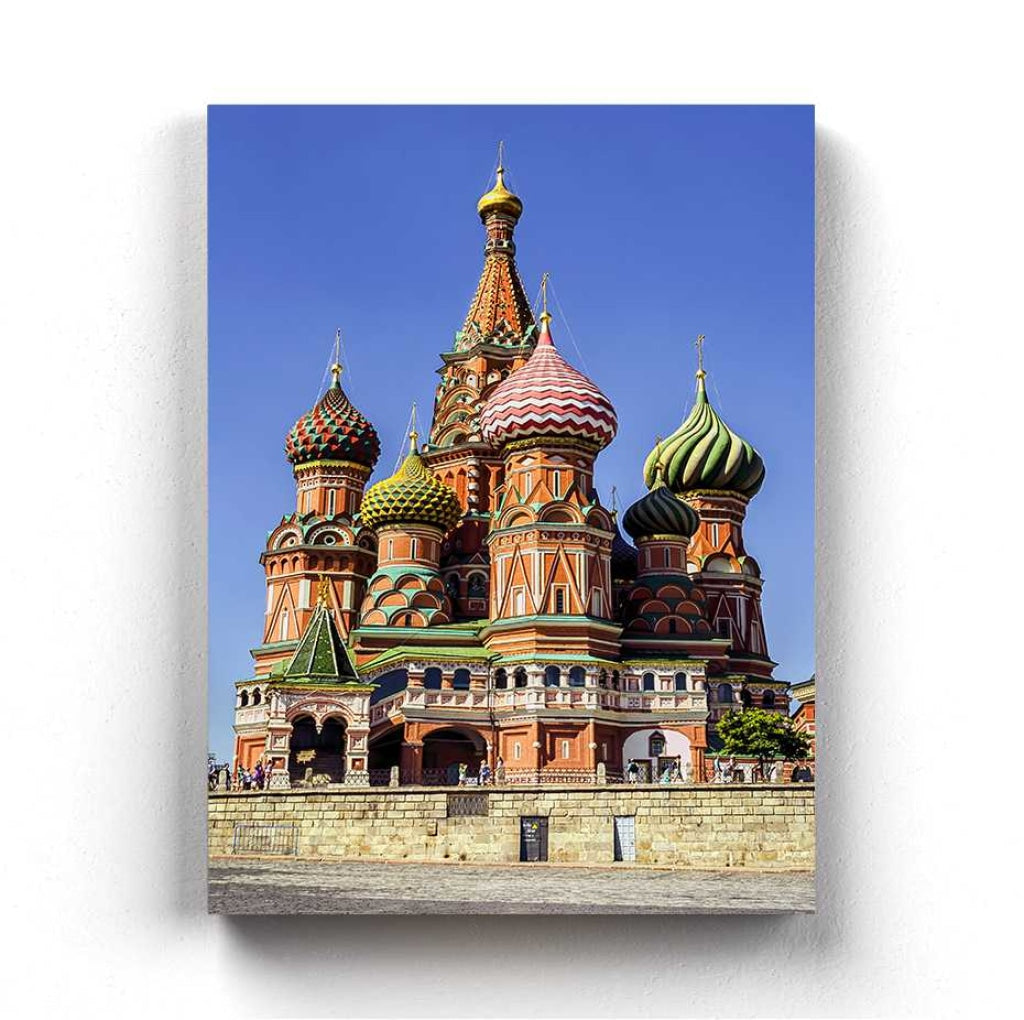 Moscow - Architectural Art Frame For Wall Decor- Funkydecors Xs / Canvas Posters Prints &amp; Visual