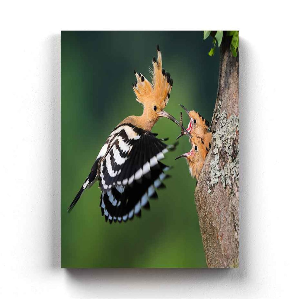 Motherhood Love - Animal Art Frame For Wall Decor- Funkydecors Xs / Canvas Posters Prints &amp; Visual