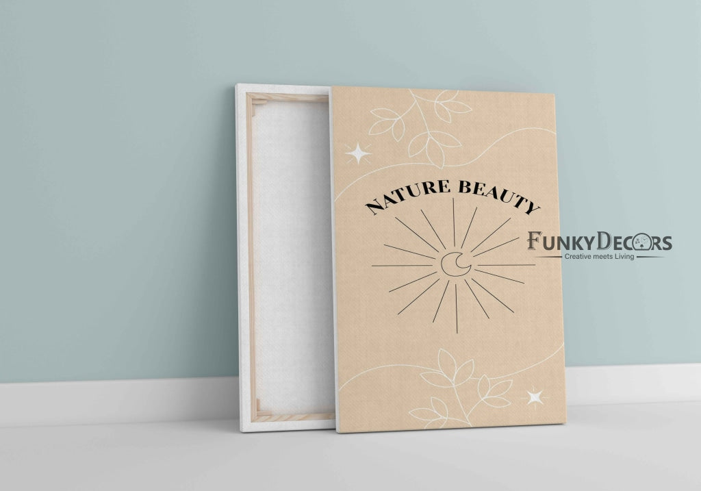 Nature Beauty - Minimal Art Frame For Wall Decor- Funkydecors Posters Prints &amp; Visual Artwork