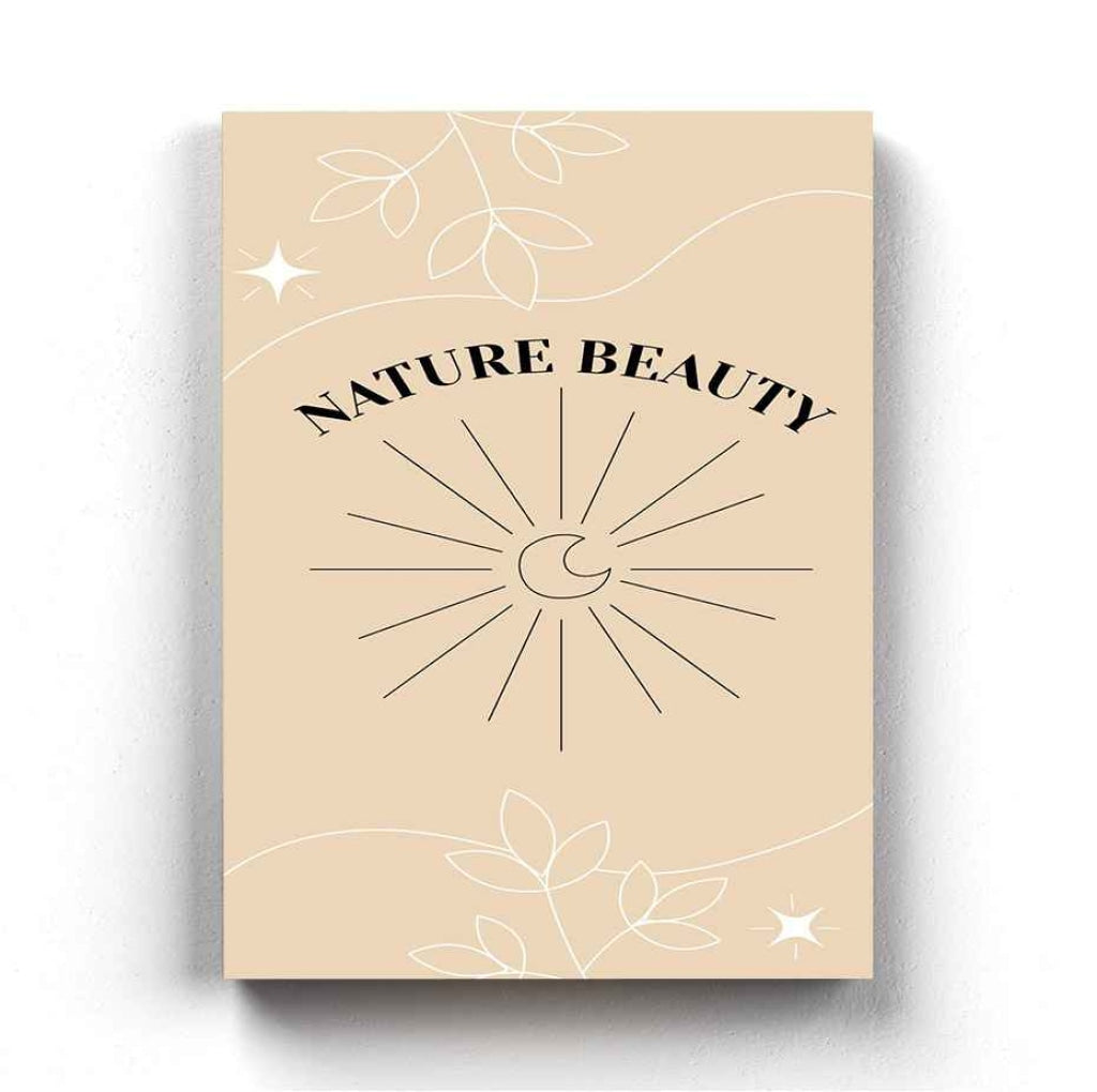 Nature Beauty - Minimal Art Frame For Wall Decor- Funkydecors Xs / Canvas Posters Prints & Visual