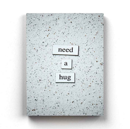 Need A Hug - Quotes Art Frame For Wall Decor- Funkydecors Xs / Canvas Posters Prints & Visual