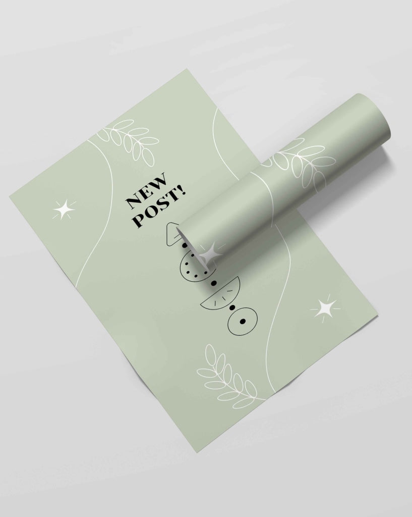 New Post - Minimal Art Frame For Wall Decor- Funkydecors Xs / Roll Posters Prints &amp; Visual Artwork