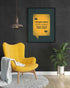 Nothing Great Ever Came That Easy - Motivation Quotes Art Frame For Wall Decor- Funkydecors Xs /