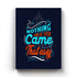 Nothing Great Ever Came That Easy - Motivation Quotes Art Frame For Wall Decor- Funkydecors Xs /