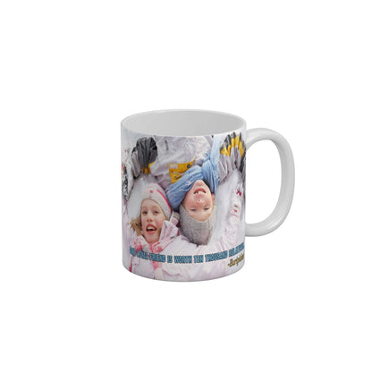 One loyal friend is worth ten thousand relatives Coffee Ceramic Mug 350 ML-FunkyDecors