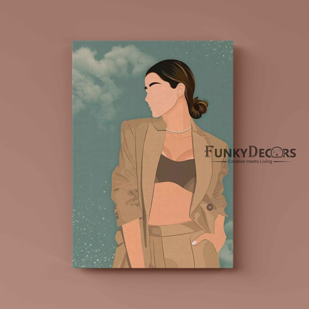 Personalized Illustration Art Frame For Wall Decor- Funkydecors Posters Prints & Visual Artwork