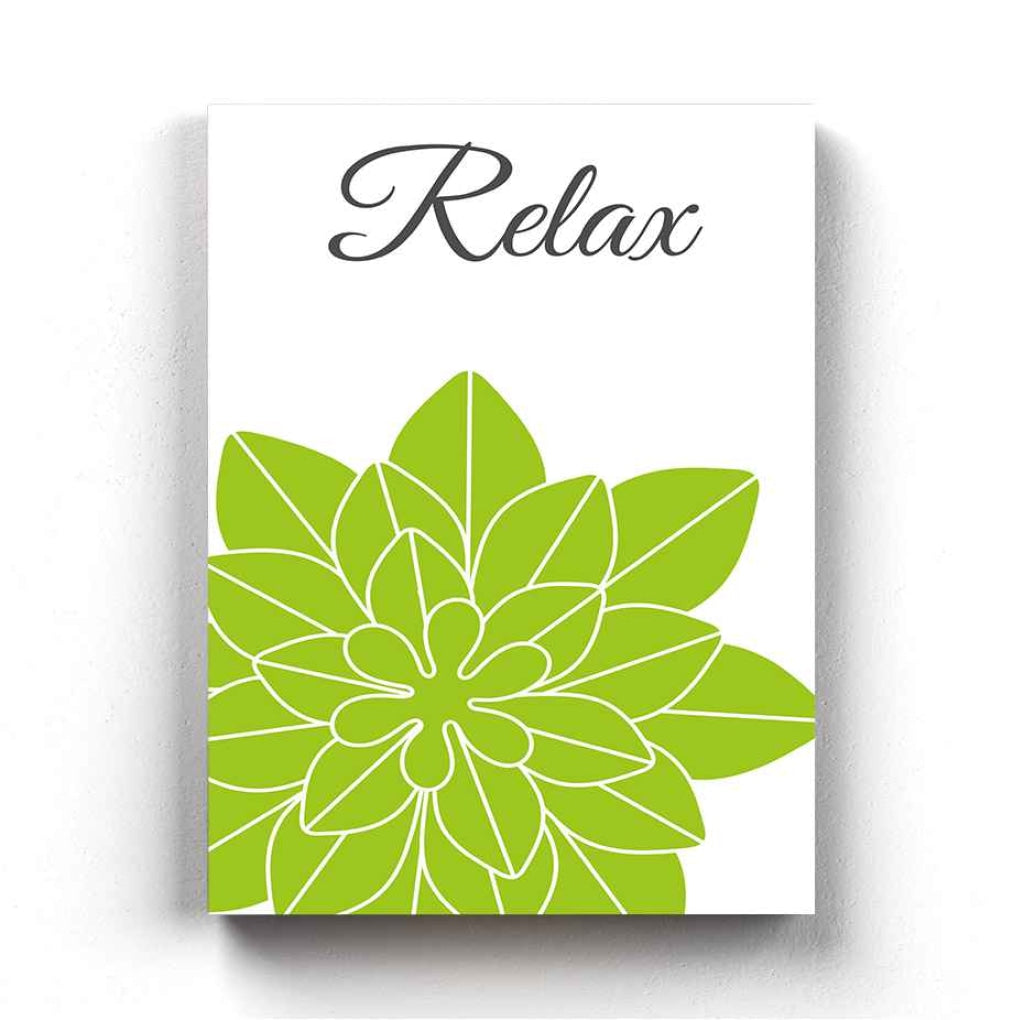 Pleasing Green Floral Art Frame For Wall Decor- Funkydecors Xs / Canvas Posters Prints & Visual