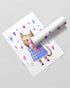 Pretty Kitty - Nursery Art Frame For Wall Decor- Funkydecors Xs / Roll Posters Prints & Visual
