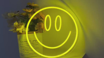 Smiley Face Neon Sign For Wall Decor- FunkyDecors