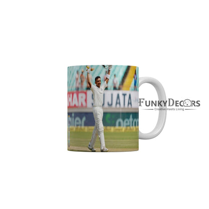 Prithvi Shaw Delhi Capitals Coffee Ceramic Mug 350 ML-FunkyDecors