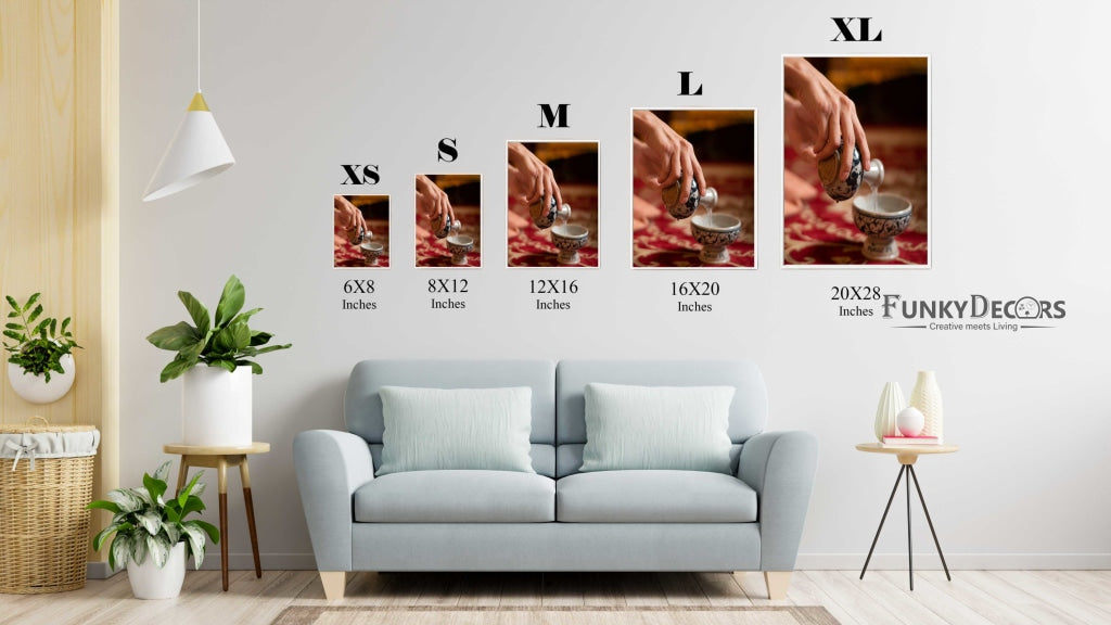 Purity - Spiritual Art Frame For Wall Decor- Funkydecors Posters Prints & Visual Artwork