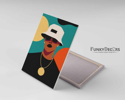 Radiant Man Portrait Art Frame For Wall Decor- Funkydecors Posters Prints & Visual Artwork
