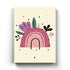 Rainbow Love Art Frame For Wall Decor- Funkydecors Xs / Canvas Posters Prints & Visual Artwork