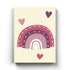 Rainbow Love Art Frame For Wall Decor- Funkydecors Xs / Canvas Posters Prints & Visual Artwork