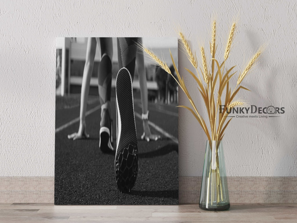 Ready Steady Go - Sports Art Frame For Wall Decor- Funkydecors Posters Prints & Visual Artwork