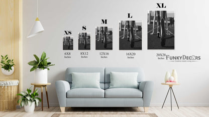 Ready Steady Go - Sports Art Frame For Wall Decor- Funkydecors Posters Prints & Visual Artwork