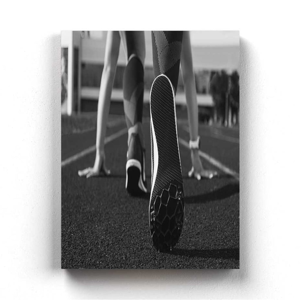 Ready Steady Go - Sports Art Frame For Wall Decor- Funkydecors Xs / Canvas Posters Prints & Visual