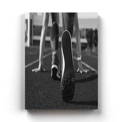 Ready Steady Go - Sports Art Frame For Wall Decor- Funkydecors Xs / Canvas Posters Prints & Visual