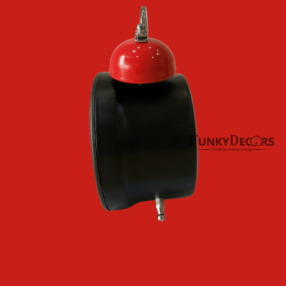 Red Royal Retro Style Alarm Kids Room Table Clock-Funkydecors Clocks