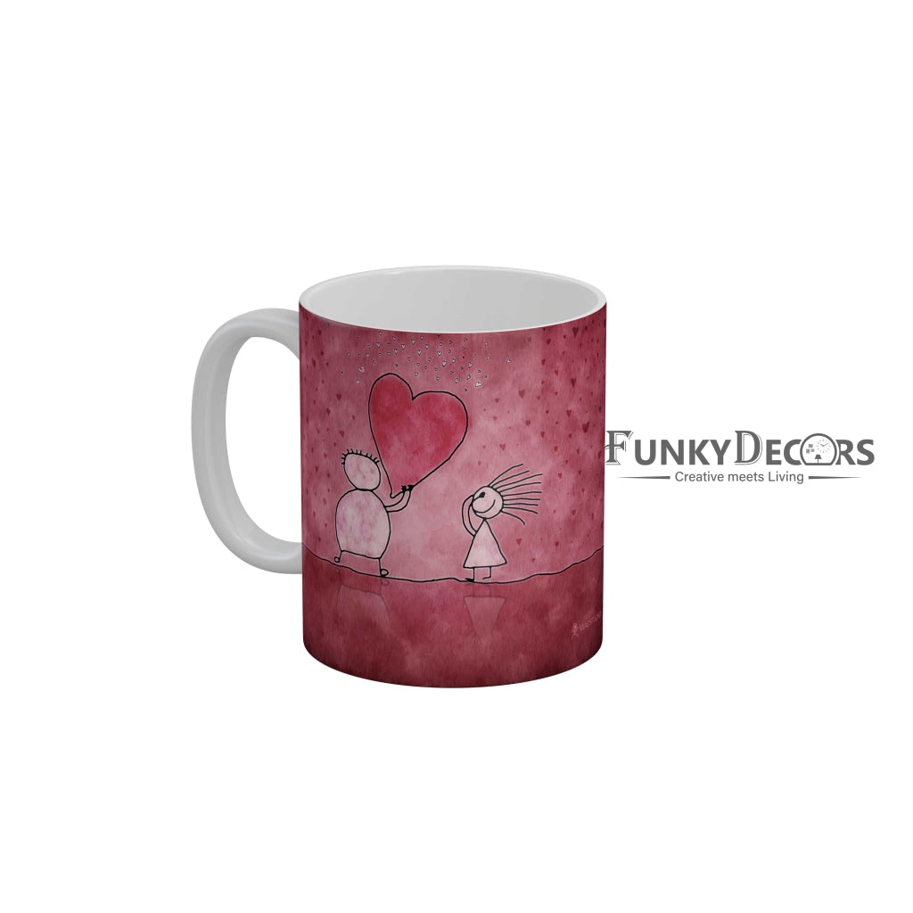 Romantic Coffee Ceramic Mug 350 ML-FunkyDecors