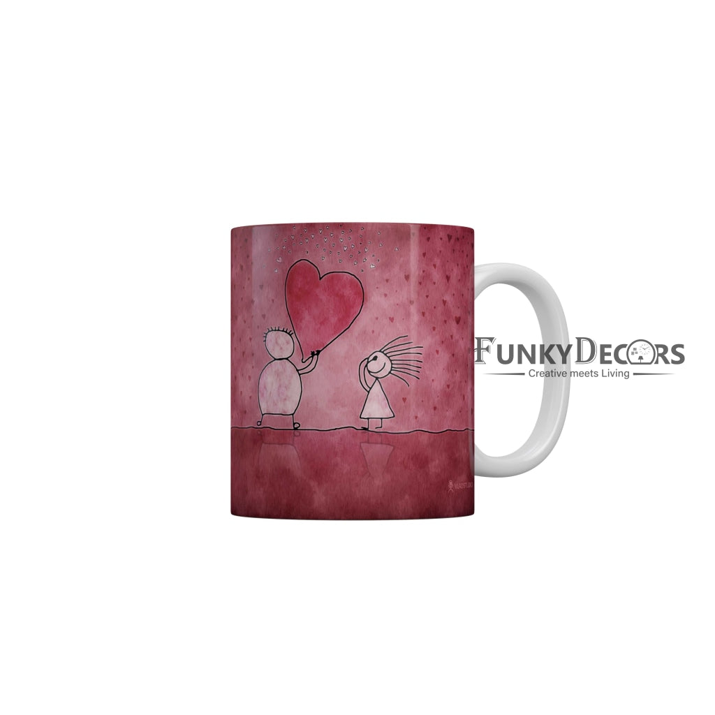 Romantic Coffee Ceramic Mug 350 ML-FunkyDecors