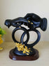 Romantic Made For Each Other Wedding Proposal Engagement Ring Couples Holding Hand Statue Decorative