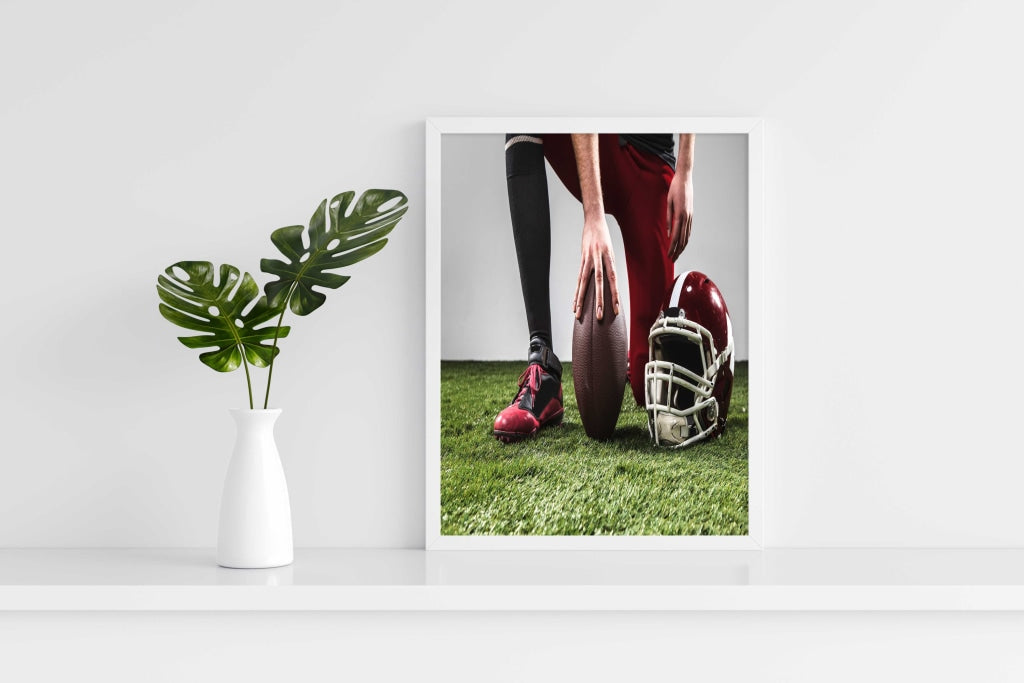 Rugby - Sports Art Frame For Wall Decor- Funkydecors Xs / White Posters Prints & Visual Artwork