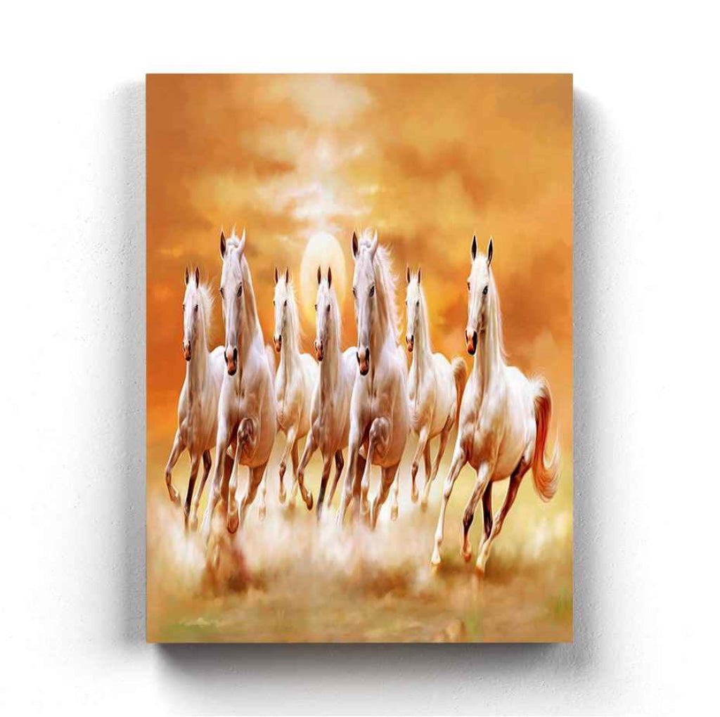 Running Horses - Animal Art Frame For Wall Decor- Funkydecors Xs / Canvas Posters Prints &amp; Visual