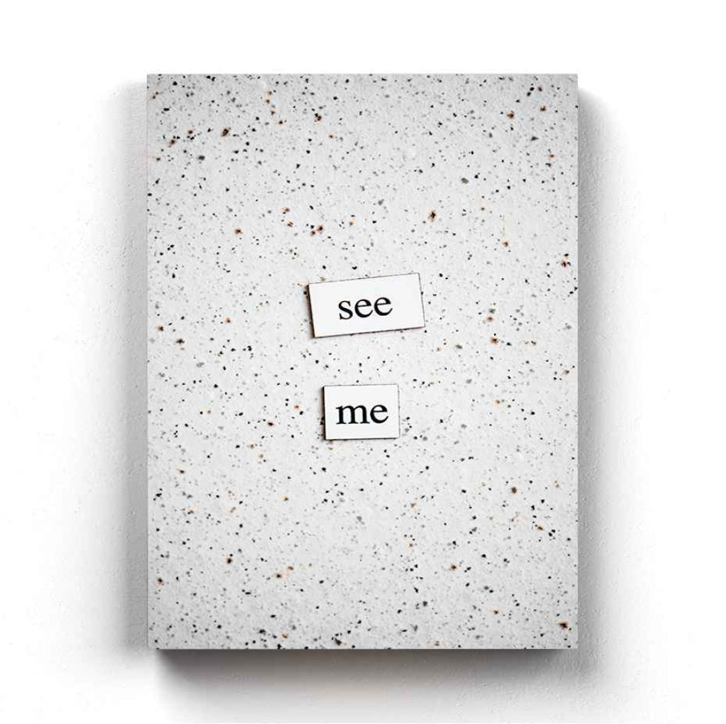 See Me - Quotes Art Frame For Wall Decor- Funkydecors Xs / Canvas Posters Prints &amp; Visual Artwork