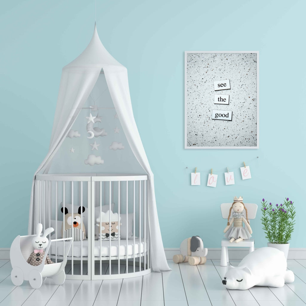 See The Good - Quotes Art Frame For Wall Decor- Funkydecors Xs / White Posters Prints & Visual