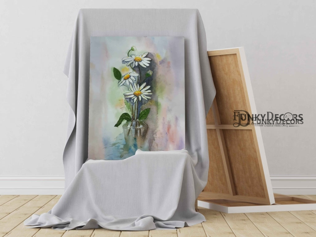 Shades Of Flower - Floral Art Frame For Wall Decor- Funkydecors Posters Prints &amp; Visual Artwork