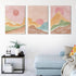 Shades Of Land - Minimal 3 Panels Art Frame For Wall Decor- Funkydecors Xs / Canvas Posters Prints &
