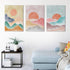 Shades Of Land - Minimal 3 Panels Art Frame For Wall Decor- Funkydecors Xs / Canvas Posters Prints &