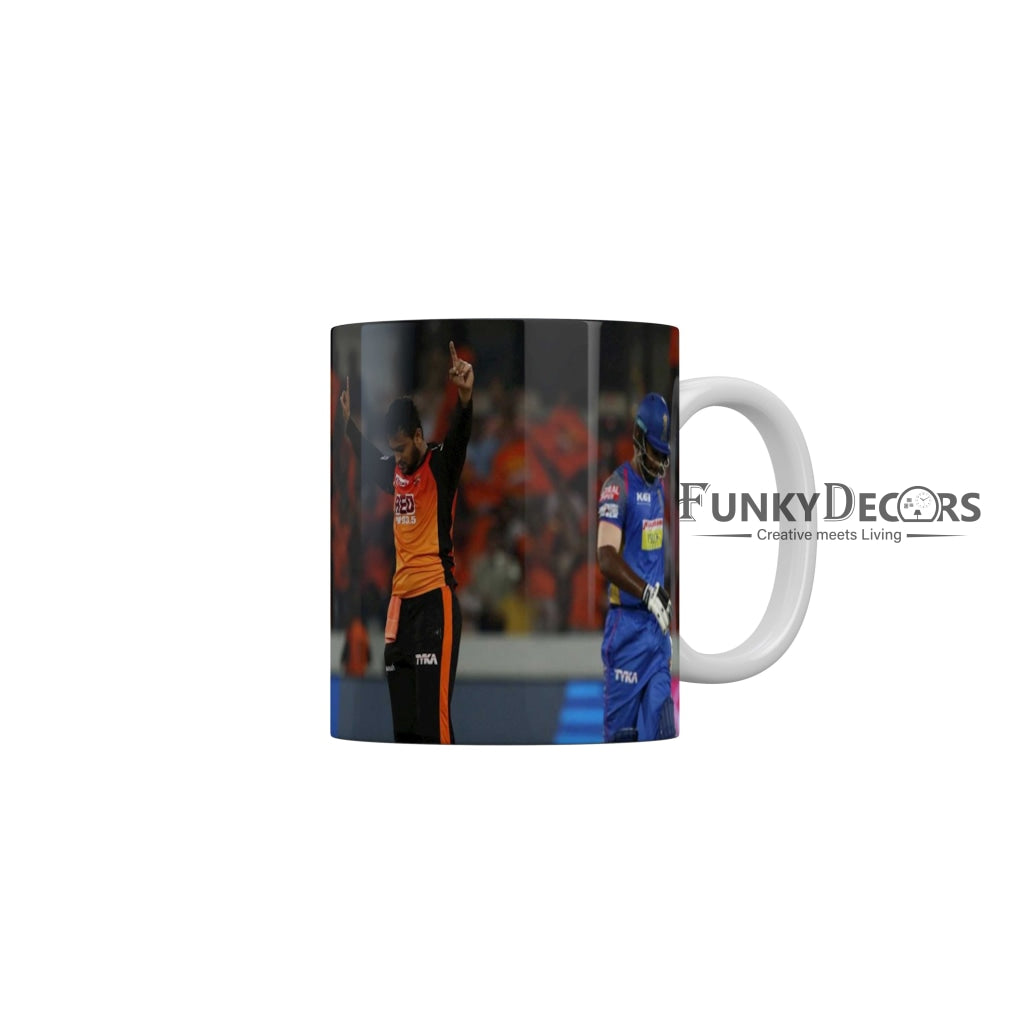 Shakib Al Hasan Sunrisers Hyderabad Coffee Ceramic Mug 350 ML-FunkyDecors