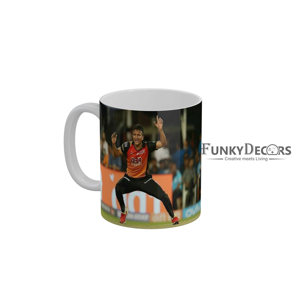 Shakib Al Hasan Sunrisers Hyderabad Coffee Ceramic Mug 350 ML-FunkyDecors