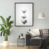 Shape Variation Geometric Art Frame For Wall Decor- Funkydecors Xs / Black Posters Prints & Visual