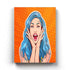 Shout Out Loud Pop Art Frame For Wall Decor- Funkydecors Xs / Canvas Posters Prints & Visual Artwork