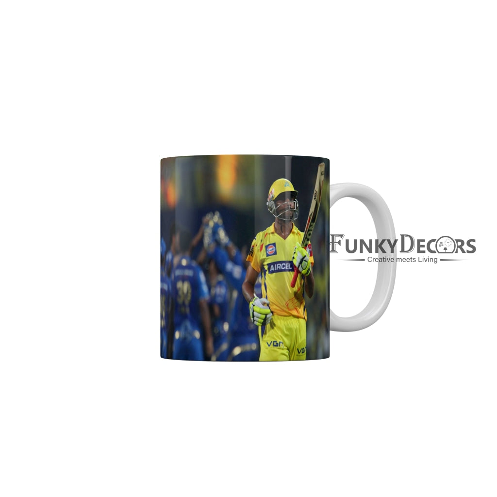 Sir Jadeja CSK Coffee Ceramic Mug 350 ML-FunkyDecors