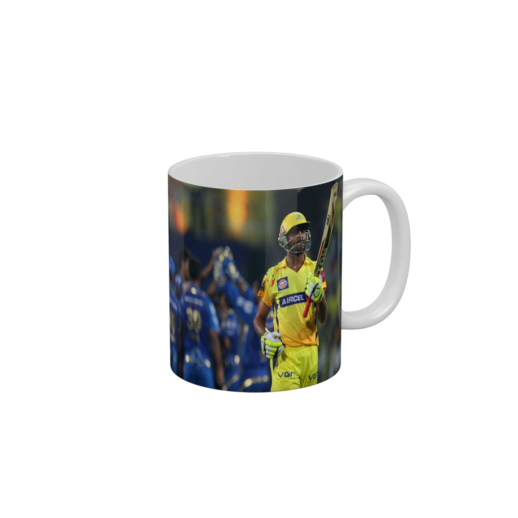 Sir Jadeja CSK Coffee Ceramic Mug 350 ML-FunkyDecors
