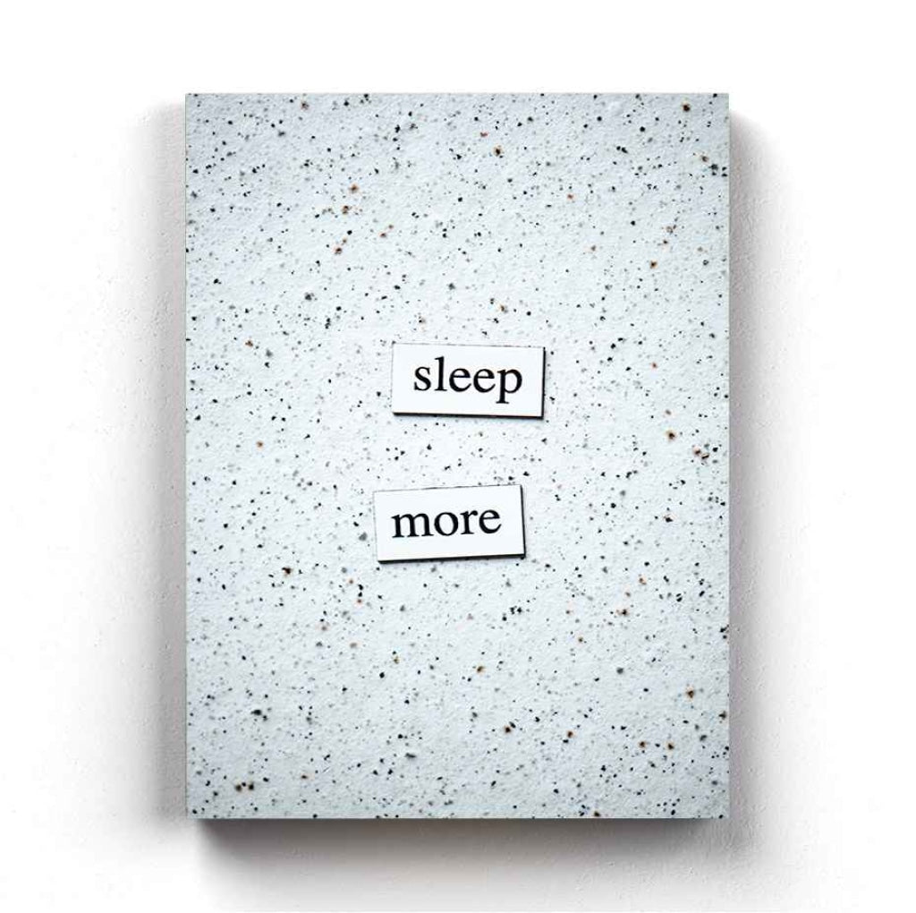 Sleep More - Quotes Art Frame For Wall Decor- Funkydecors Xs / Canvas Posters Prints & Visual