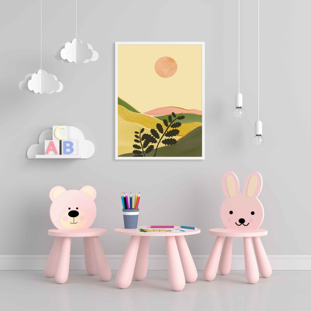 Spring Love - Nature Art Frame For Wall Decor- Funkydecors Xs / White Posters Prints &amp; Visual