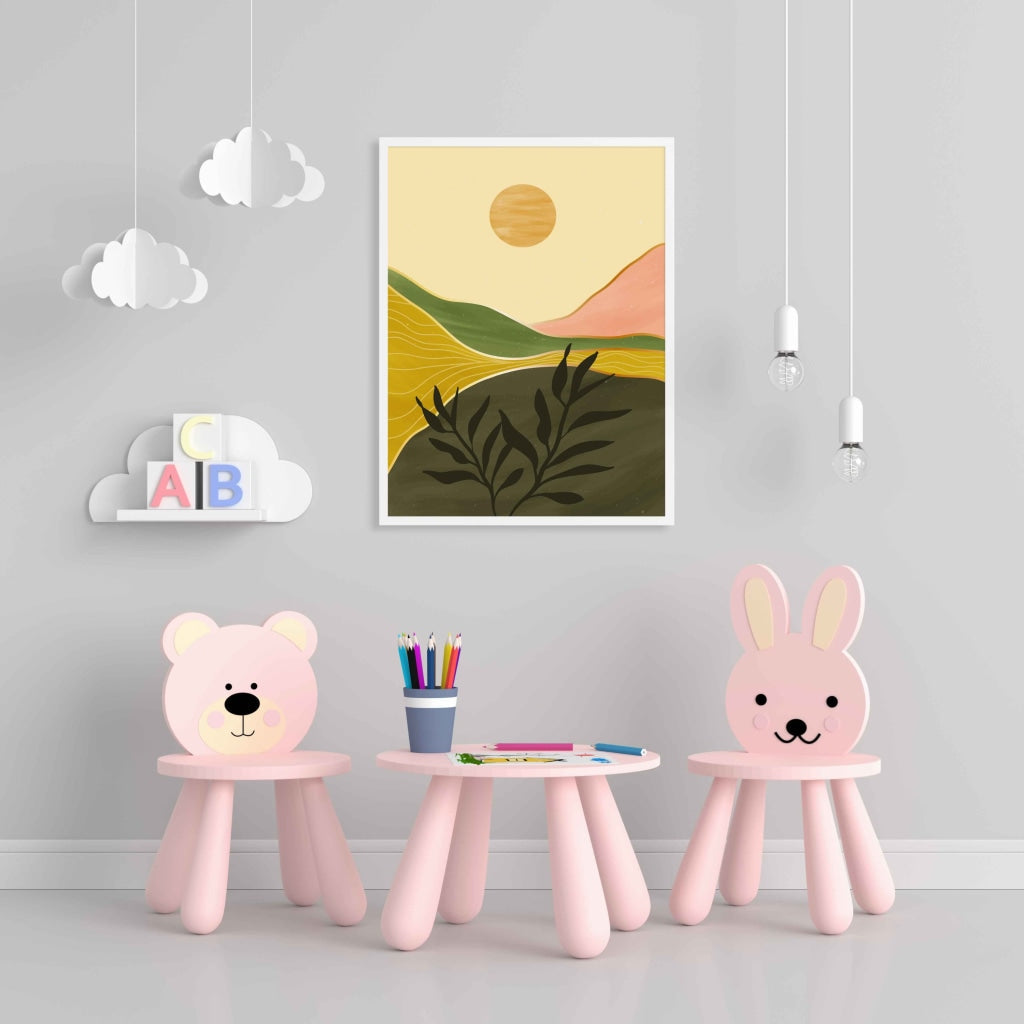 Spring Love - Nature Art Frame For Wall Decor- Funkydecors Xs / White Posters Prints &amp; Visual