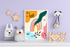 Spring Summer Portrait Art Frame For Wall Decor- Funkydecors Xs / White Posters Prints & Visual