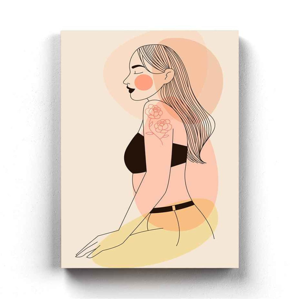 Stunning Portrait Art Frame For Wall Decor- Funkydecors Xs / Canvas Posters Prints &amp; Visual Artwork