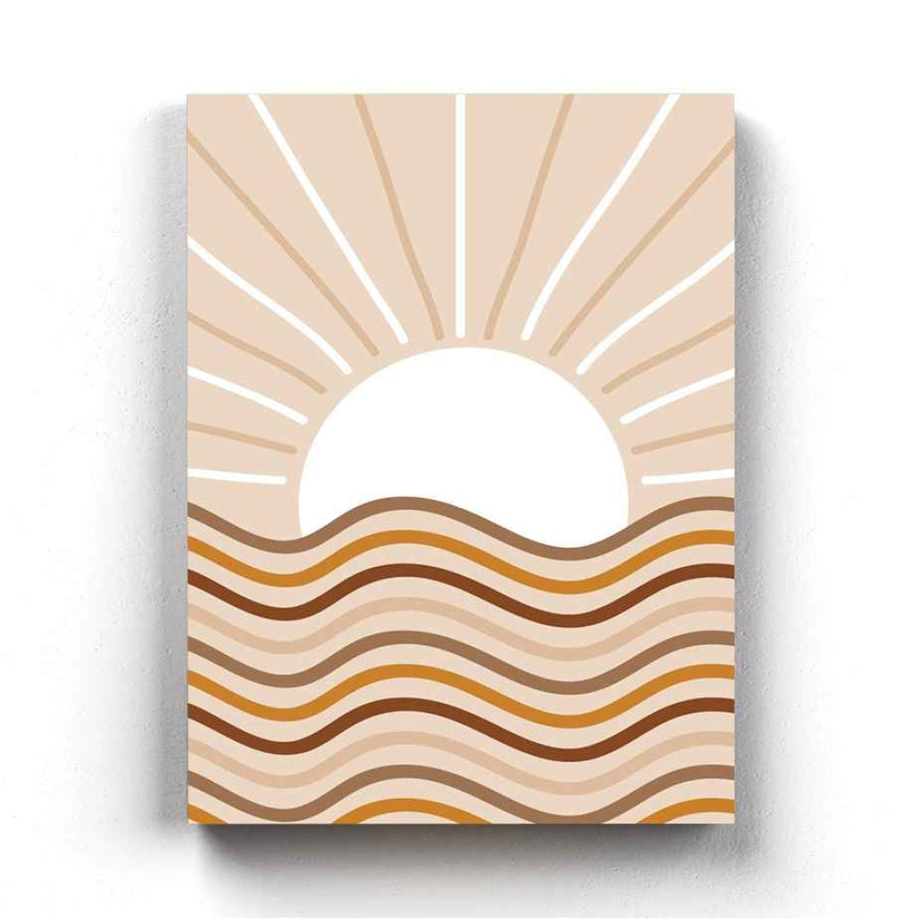Sunrise - Nature Art Frame For Wall Decor- Funkydecors Xs / Canvas Posters Prints & Visual Artwork
